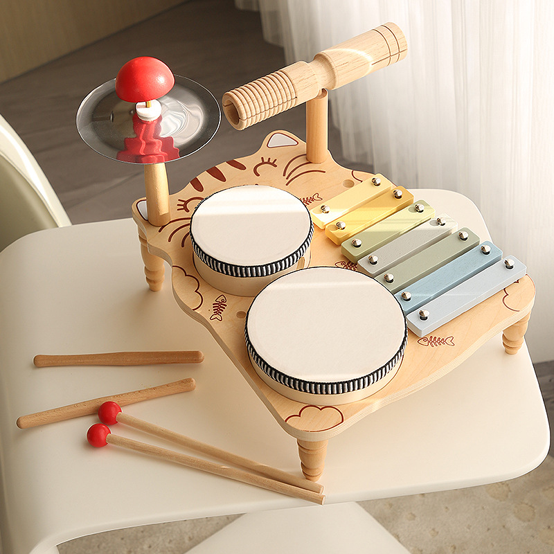 Montessori Educational Toys Wo - Musical Instrument Xylophone บทวิจารณ์และราคา