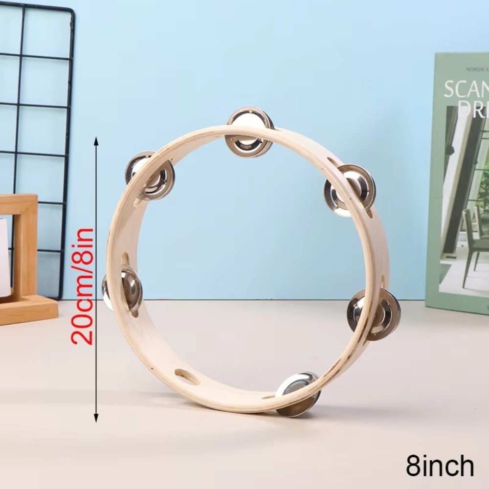 New 4/6/7/8/10 Inch Hand Drums - Musical Instrument Tambourine บทวิจารณ์และราคา