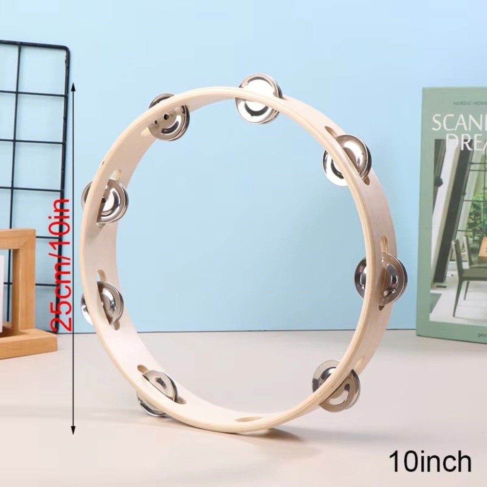 New 4/6/7/8/10 Inch Hand Drums - Musical Instrument Tambourine บทวิจารณ์และราคา