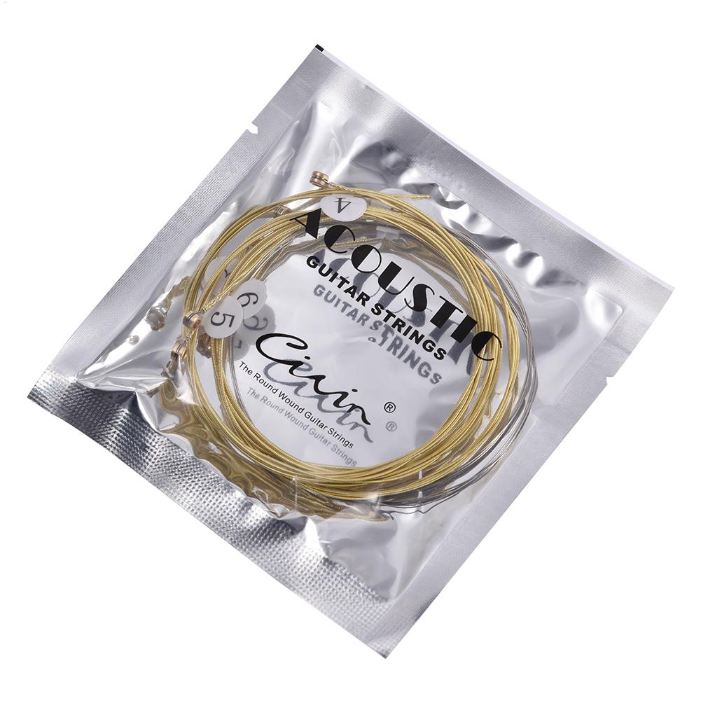 6pcs/set Universal Acoustic Gu - Musical Instrument With Strings บทวิจารณ์และราคา