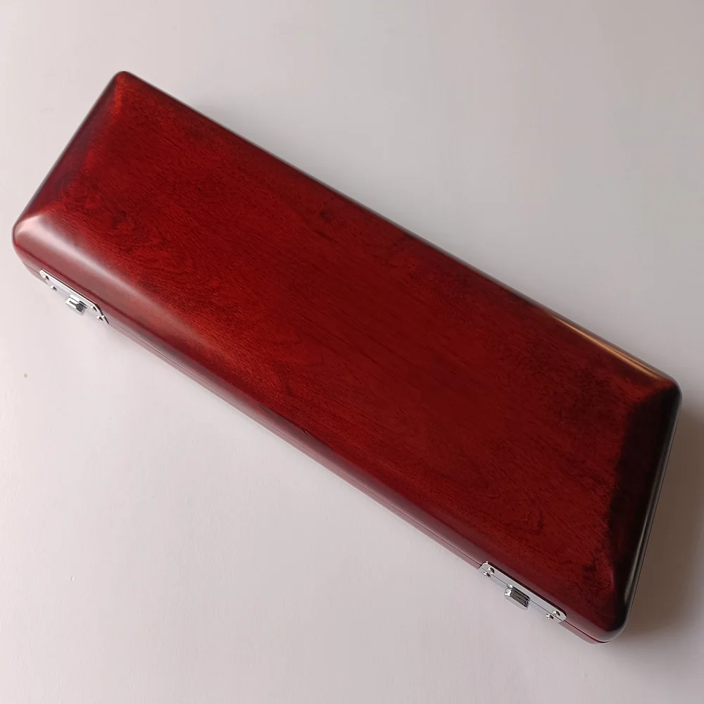 Maple Wood Flute Case for Flut - Musical Instrument Flute บทวิจารณ์และราคา