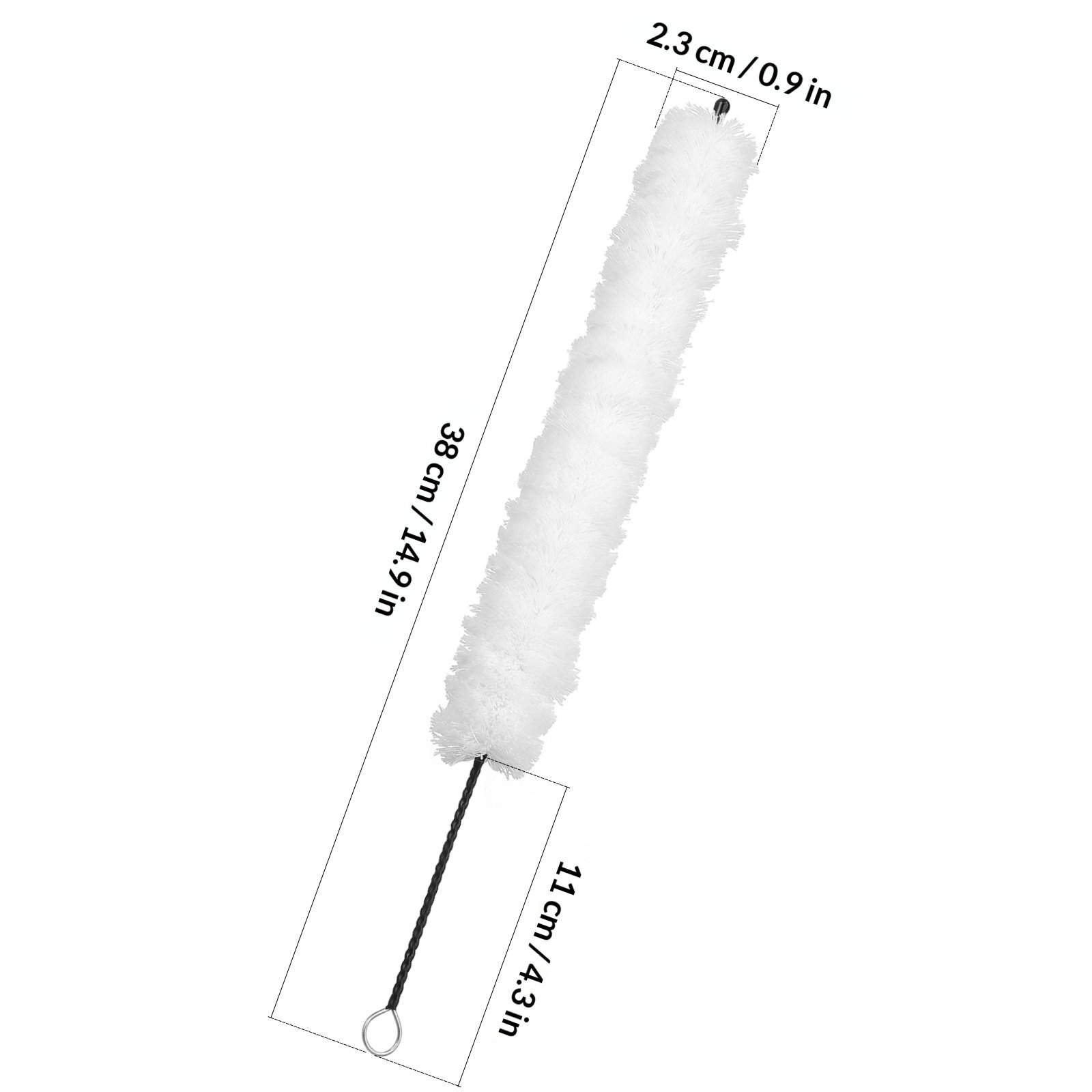 Flute Cleaning Brush White Cot - Musical Instrument Accessories บทวิจารณ์และราคา