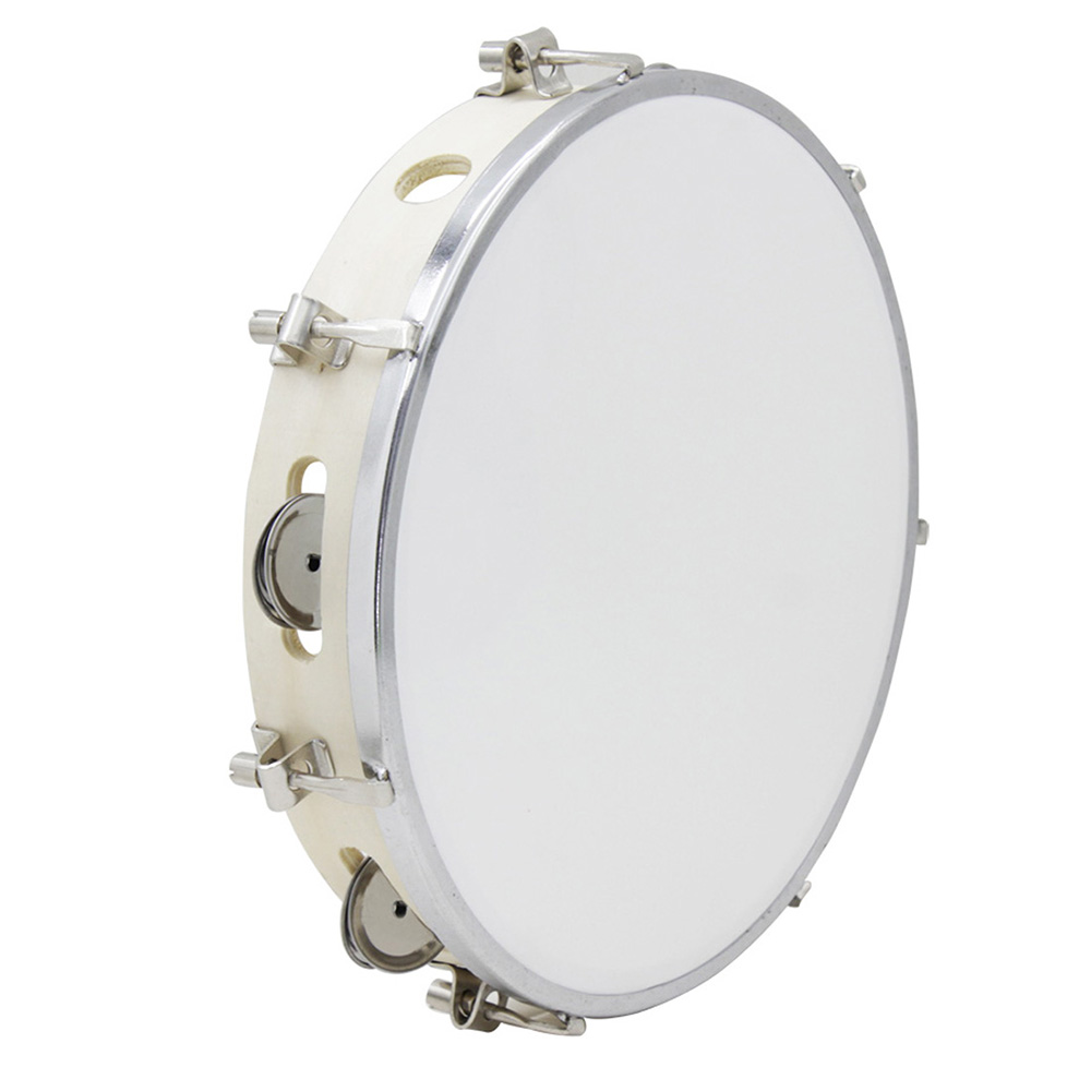 10 Inches Tambourine Adjustabl - Musical Instrument Tambourine บทวิจารณ์และราคา